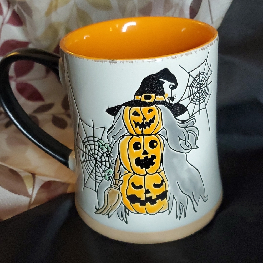 Halloween Pumpkin Witch‎ Mug